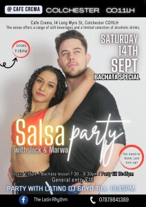 Saturday 14th September - Bachata Special